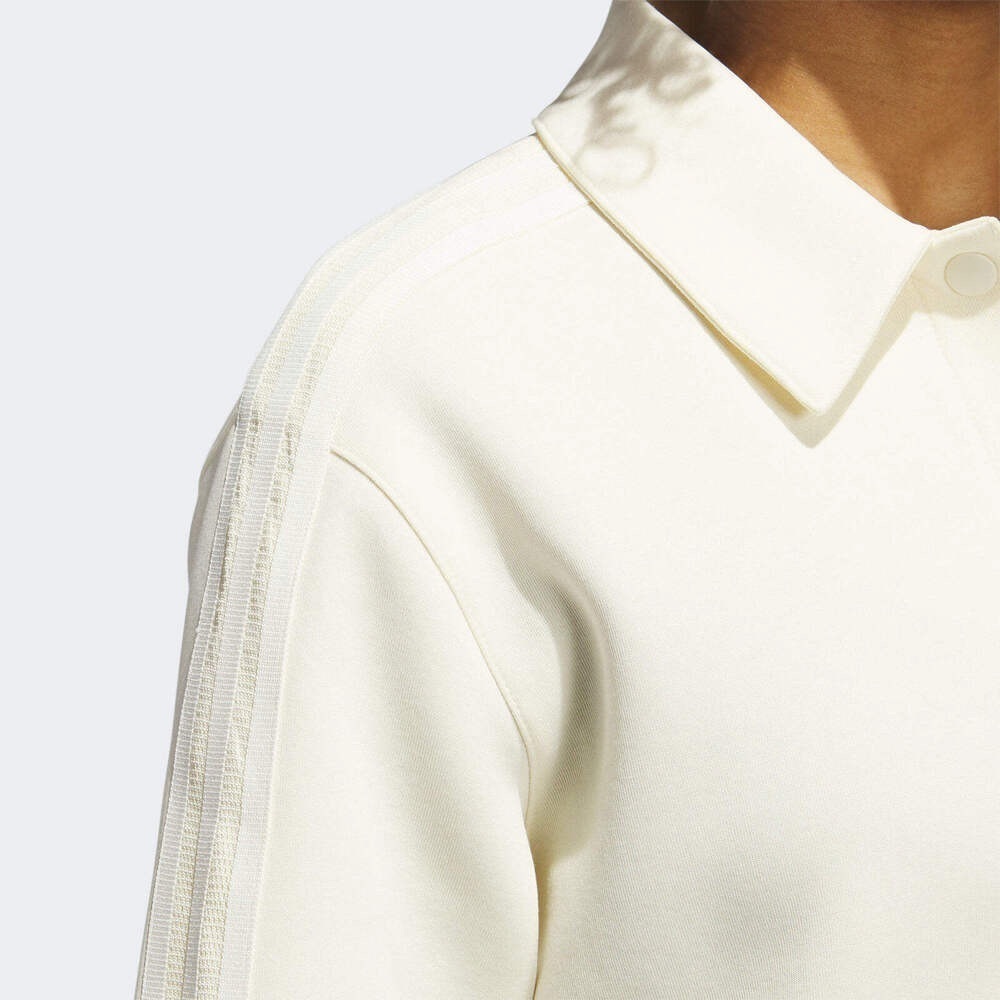 Adidas Off-White Button-Up Polo - Picture 5 of 7